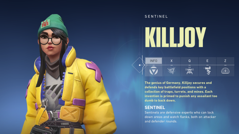 Killjoy in game (Screenshot: Riot Games)