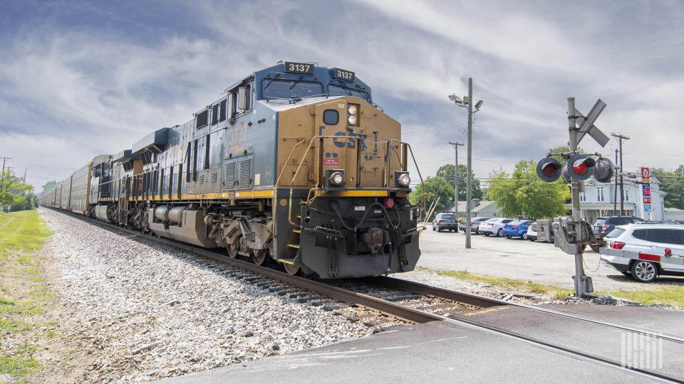 CSX reported third-quarter 2023 earnings on Thursday. (Photo: Jim Allen/FreightWaves)