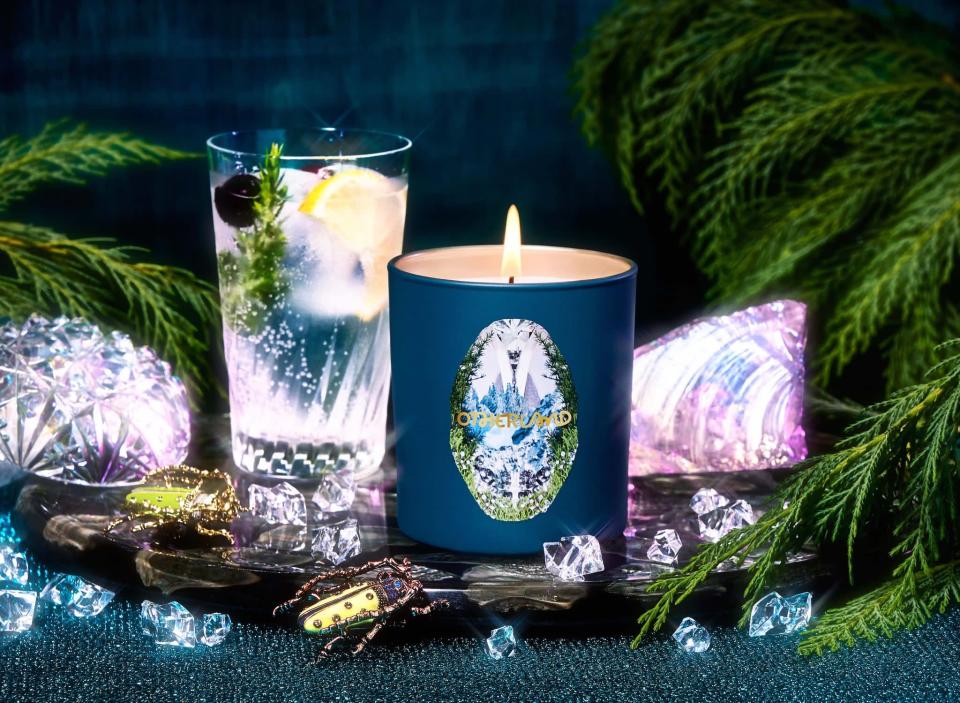 <p>The <span>Otherland Adorned Alpine Crystal</span> ($36) candle has notes of juniper sprig, icy tonic, and lemon fizz, for a refreshing, winter wonderland vibe. </p>