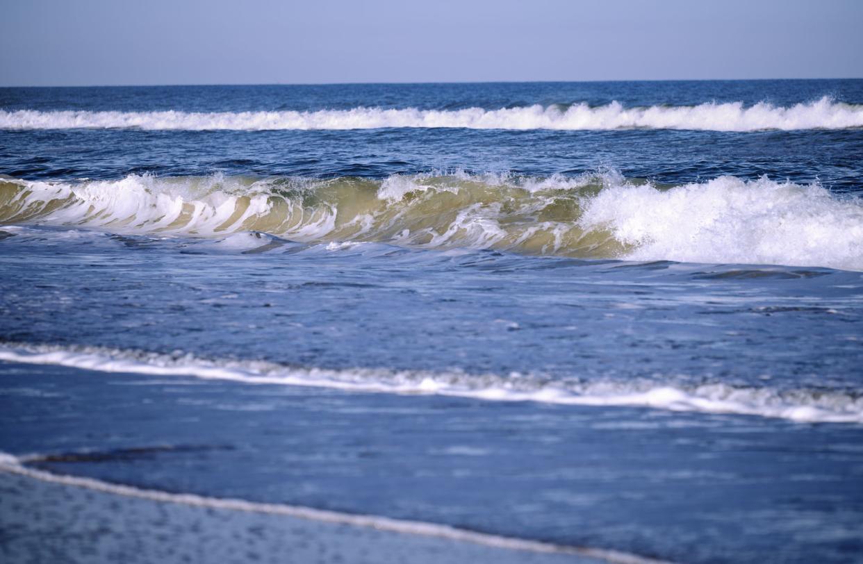 Atlantic Ocean waves.