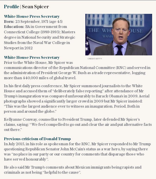 Profile | Sean Spicer