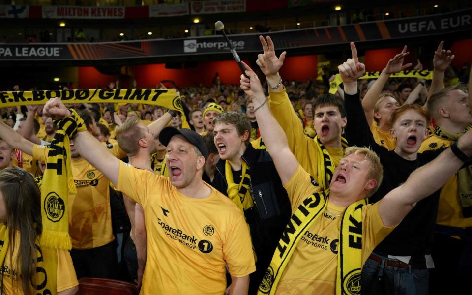 Bodoe/Glimt's supporters  - AFP