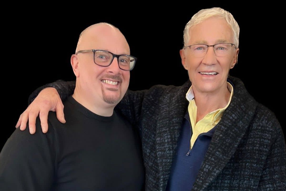 Malcolm Prince and Paul O’Grady  (Twitter/Malcom Prince)