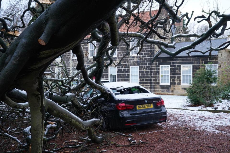 Storm Arwen caused chaos and destruction across Scotland (Owen Humphreys/PA) (PA Wire)