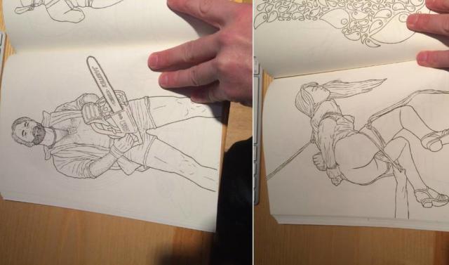 Meet the Man Who Makes Pornographic Coloring Books for Grown-Ups