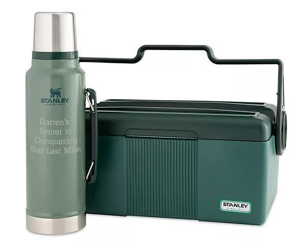 Stanley Green Heritage Cooler and Classic Vacuum Bottle Set