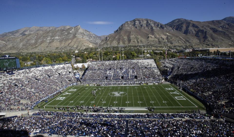 BYU is a school Big 12 coaches prefer if the league expands. (AP Photo/Rick Bowmer)