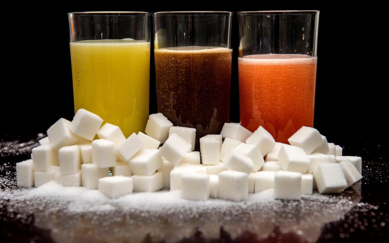Across the board, sugar content has fallen by just two per cent against a target of five per cent in the first year - PA
