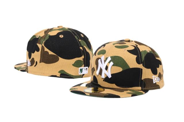 A BATHING APE®x MLB x New Era 全新三方聯名帽款正式登場