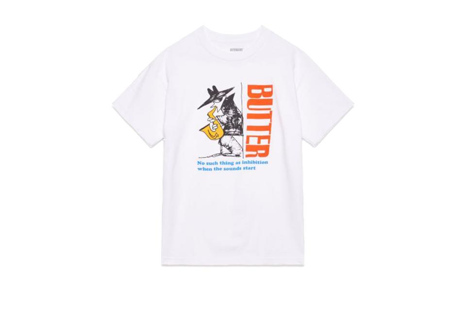 Butter Goods inhibition T-shirt in white