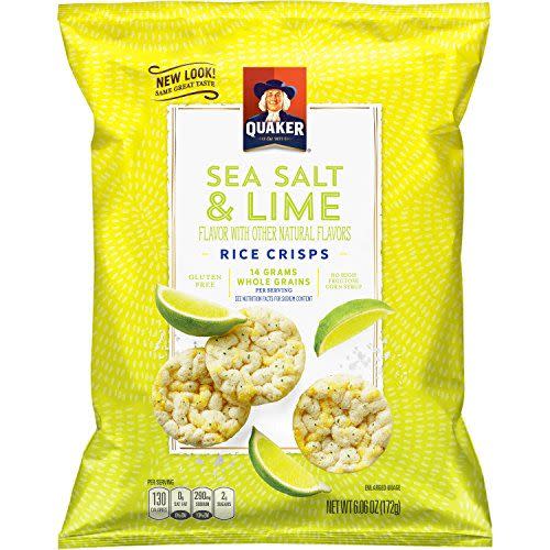 Quaker Rice Crisps, Sea Salt & Lime