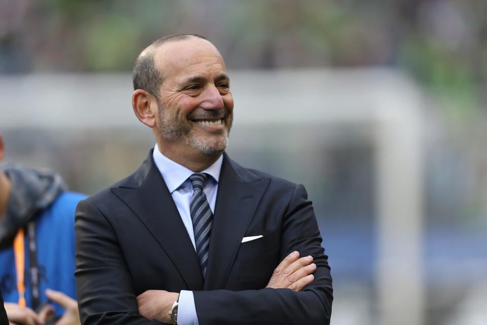 Don Garber, commissioner of the Major League Soccer. (Omar Vega/Getty)