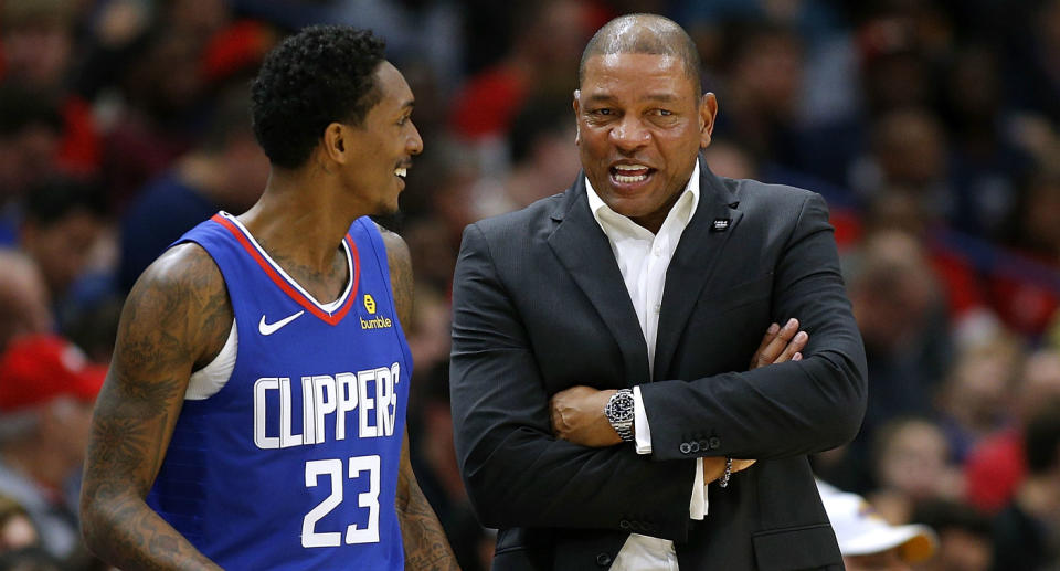 Lou Williams et Doc Rivers, les Clippers ont le sourire en ce début de saison