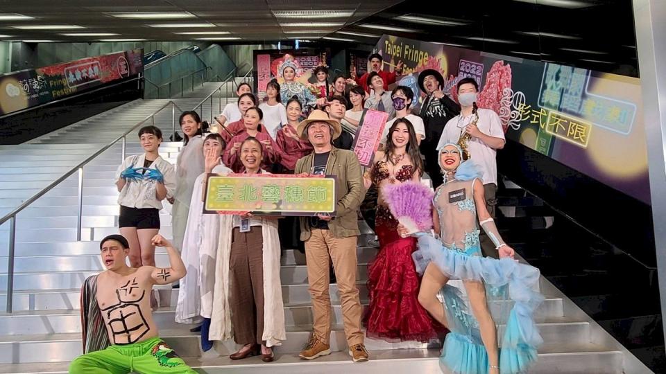去年因為疫情停辦的台北藝穗節，今年將以「加辣不切」精神熱鬧回歸，邀請上百組表演團隊帶來多元類型演出。  (江昭倫 攝)