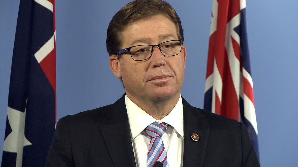 NSW Deputy Premier Troy Grant allegedly had threats made against him and his family. Photo: AAP