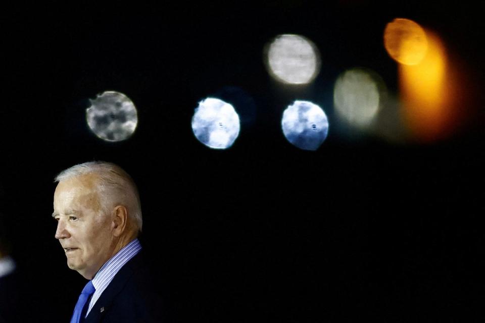 President Joe Biden is facing widespread calls from Democratic officials, donors and voters to end his re-election campaign. (REUTERS)