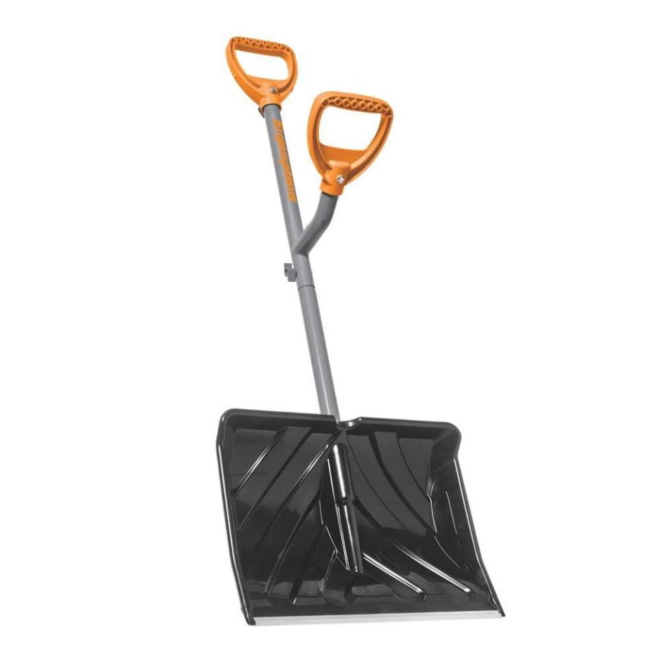 <p><a href="https://go.redirectingat.com?id=74968X1596630&url=https%3A%2F%2Fwww.homedepot.com%2Fp%2FErgieshovel-48-in-Steel-Shaft-Impact-Resistant-Snow-Shovel-with-Aluminum-Wear-Strip-and-Ergonomic-Second-Handle-ERG-SNSH18%2F307839466&sref=https%3A%2F%2Fwww.popularmechanics.com%2Fhome%2Flawn-garden%2Fa29414027%2Fbest-snow-shovels%2F" rel="nofollow noopener" target="_blank" data-ylk="slk:Shop Now;elm:context_link;itc:0;sec:content-canvas" class="link ">Shop Now</a></p><p>48 in. Steel Shaft Impact-Resistant Snow Shovel</p><p>homedepot.com</p><p>$42.91</p>