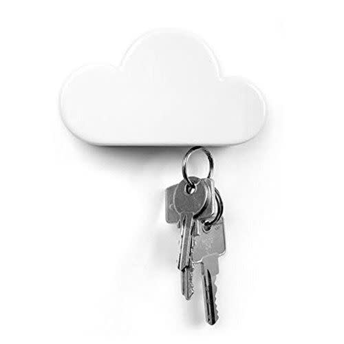 49) White Cloud Magnetic Wall Key Holder