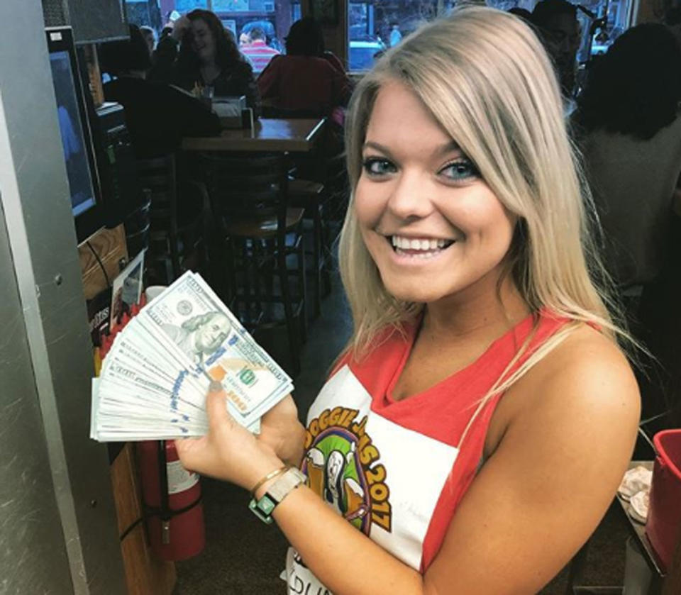 Someone left a A$14,000 tip at Sup Dogs restaurant in North Carolina. Source: Instagram/Sup Dogs Restaurants