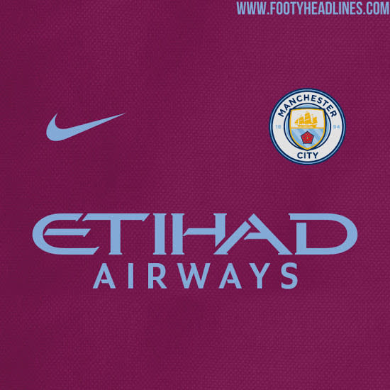 <p>Hm. Claret and blue doesn’t really reek of Manchester City. Instead memories of Aston Villa (remember them?) and West Ham spring to mind, but could this be the away kit Pep Guardiola’s men play in? </p>