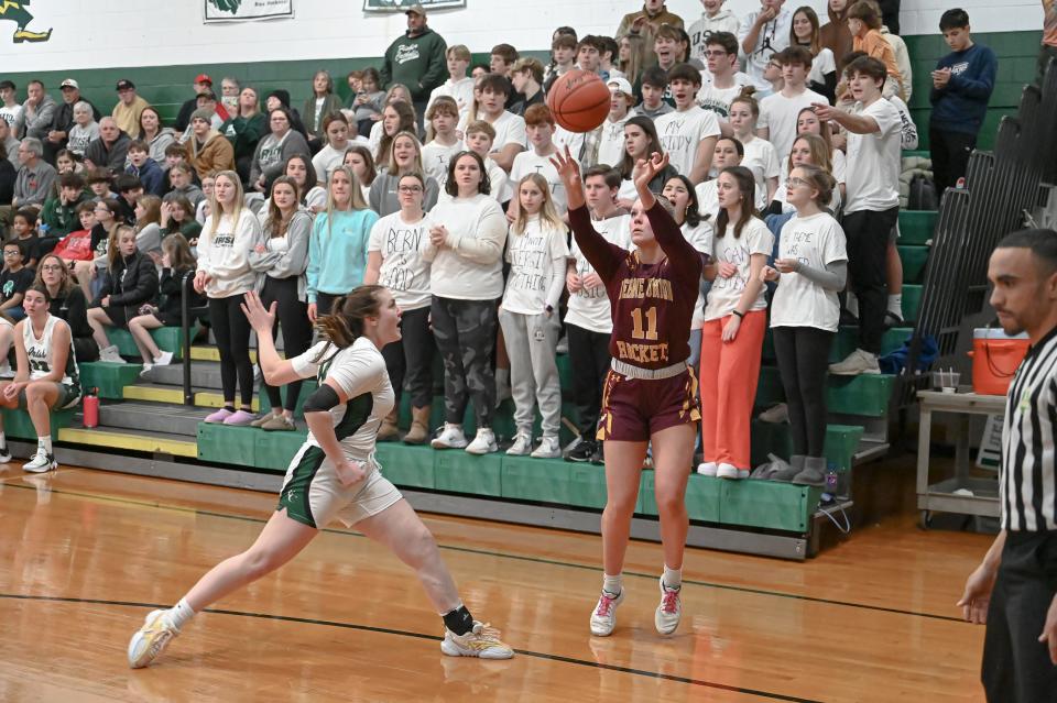 Baylee Mirgon averages 16.2 points for Berne Union, which earned the No. 1 seed in the Division IV district tournament.