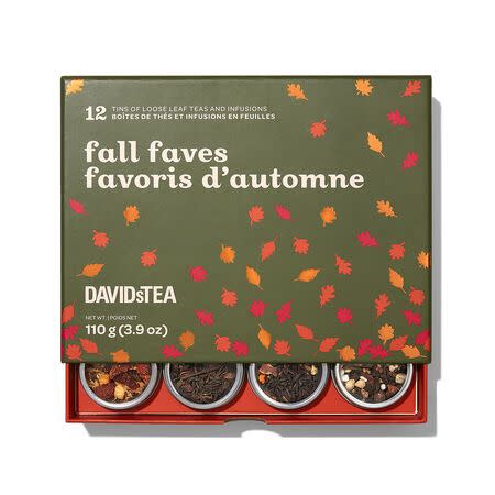 6) Fall Faves 12 Tea Sampler