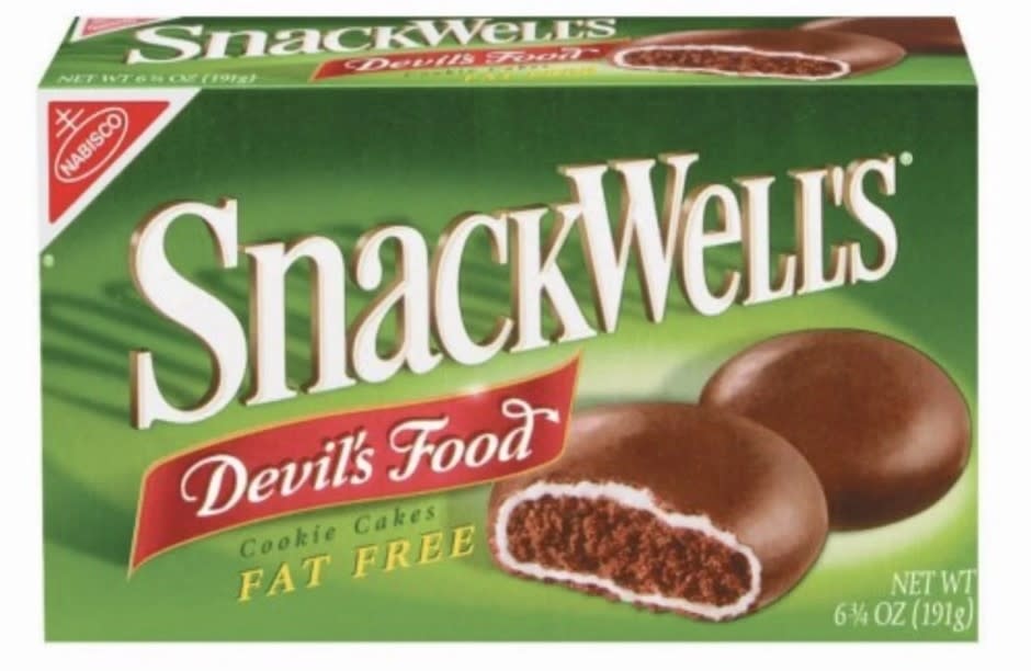 Snackwell's Devil's Food cookie cakes fat free