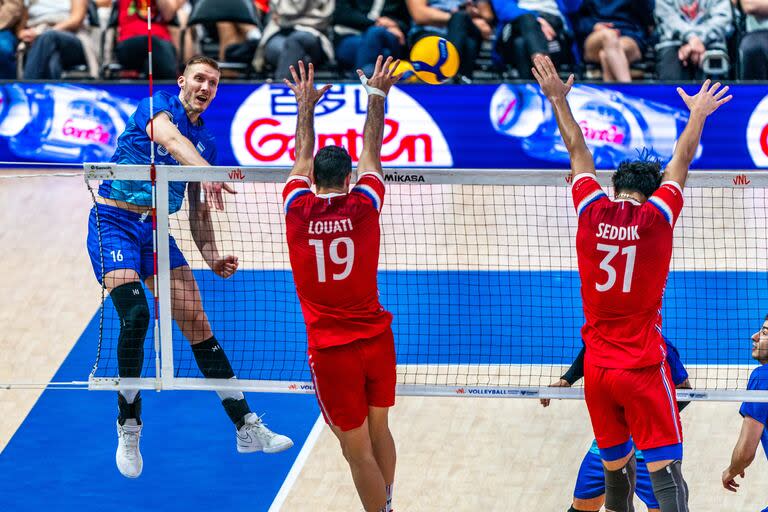 La selección argentina acumula cuatro victorias y la misma cantidad de derrotas en la Nations League de vóleibol 2024