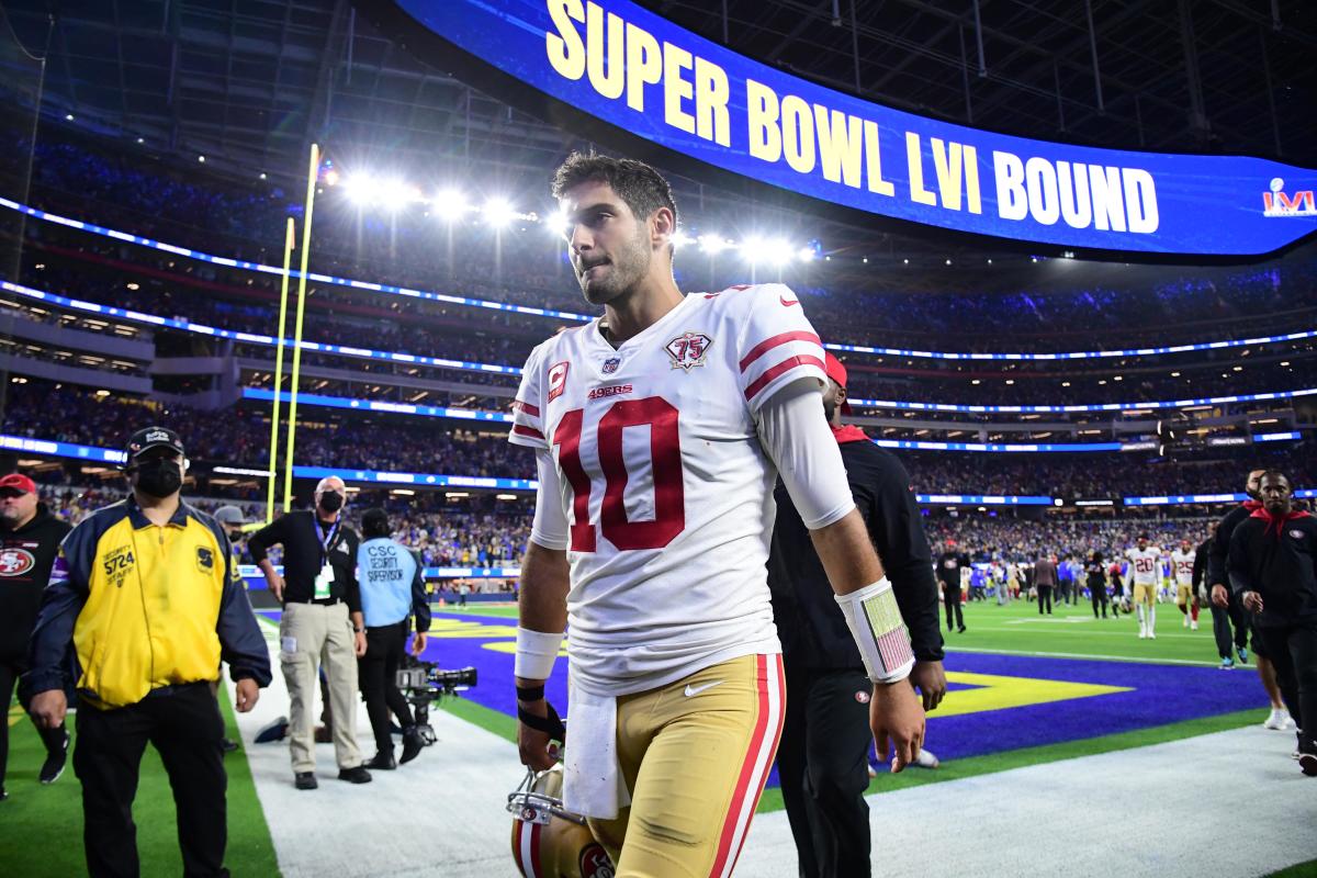 49ers squander fourth-quarter lead, fall to Rams in NFC Championship Game