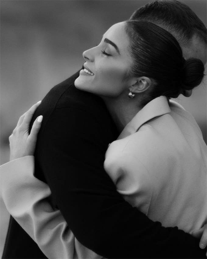 Olivia Culpo y Christian McCaffrey