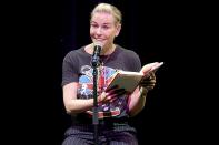 Chelsea Handler reads from her book <em>Life Will Be the Death of Me</em> … <em>and You Too!</em> while performing at ACL Live on Friday in Austin, Texas.