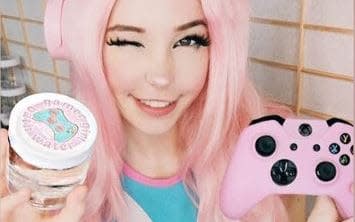 Belle Delphine, an increasingly infamous cosplay model, started selling her bath water this month - Instagram @belle.delphine