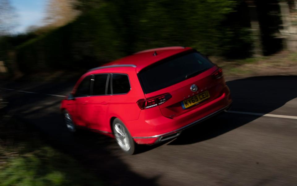 VW Passat GTE long-term test - rear shot  - Christopher Pledger