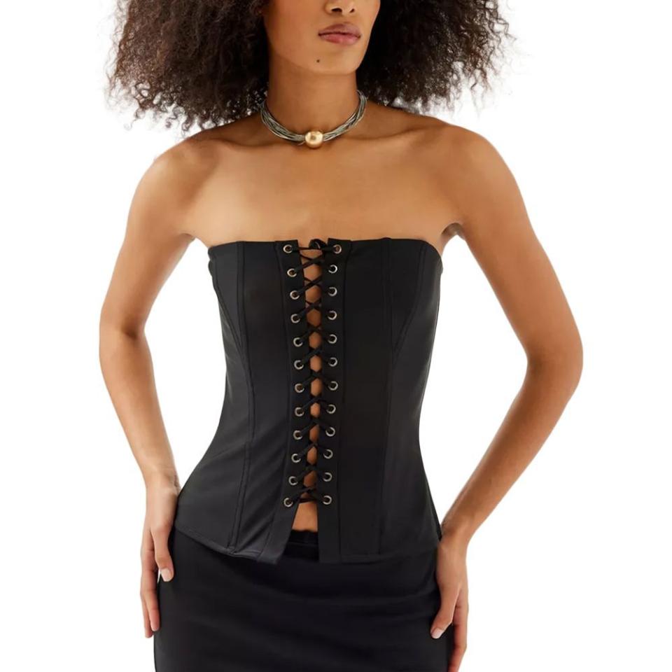 <p><a href="https://go.redirectingat.com?id=74968X1596630&url=https%3A%2F%2Fwww.urbanoutfitters.com%2Fshop%2Fout-from-under-laced-up-strapless-corset&sref=https%3A%2F%2F" rel="nofollow noopener" target="_blank" data-ylk="slk:Shop Now;elm:context_link;itc:0;sec:content-canvas" class="link ">Shop Now</a></p><p>Out From Under Laced Up Strapless Corset</p><p>urbanoutfitters.com</p><p>$24.95</p>