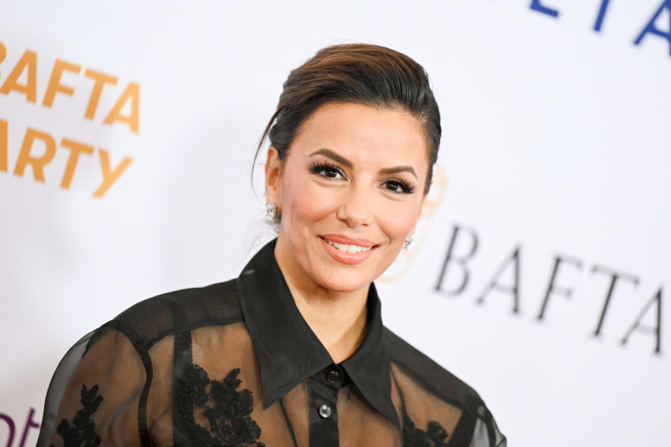 Eva Longoria at the BAFTA Tea Party held at The Maybourne Beverly Hills on Jan. 13 in Beverly Hills, California.