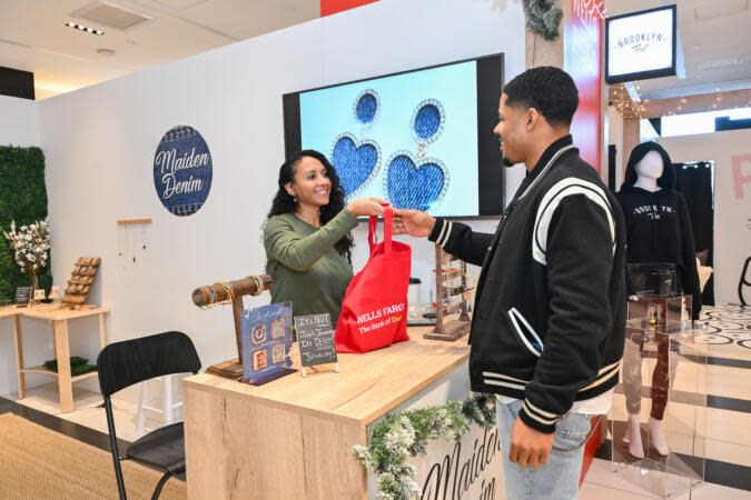 Sterling Shepard Is Helping Put A Spotlight On 8 Women-Owned Businesses From The NY Tri-State Area | Photo: Diane Bondareff/AP Images for Wells Fargo