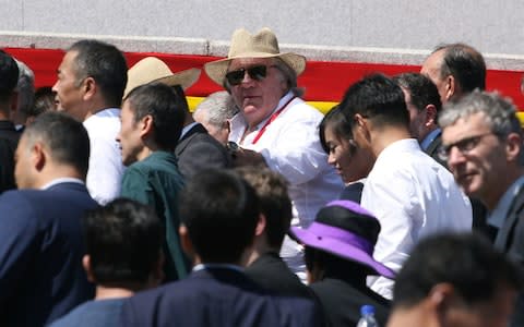 French actor Gerard Depardieu  - Credit: SEBASTIEN BERGER/AFP/Getty Images