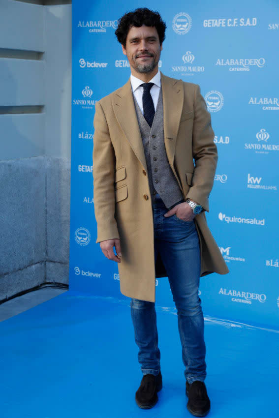 Miguel Abellán en la presentación de una corrida de toros benéfica