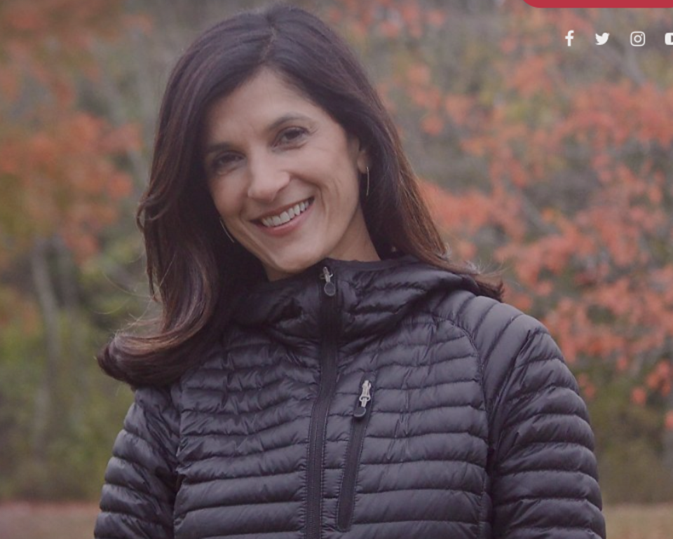 Photo of Sara Gideon in a casual jacket.