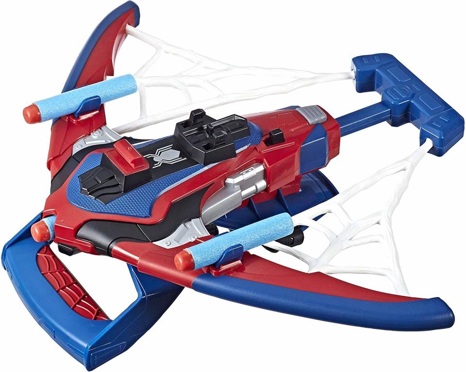 spiderman toys nerf web shots spiderbolt