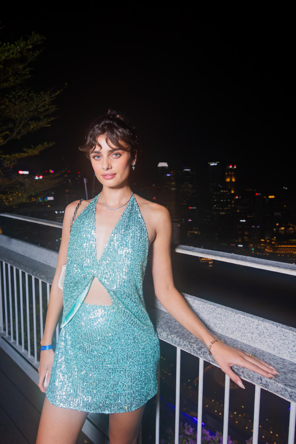 Taylor Hill at Revolve Around The World events in Singapore. (PHOTO: Revolve)