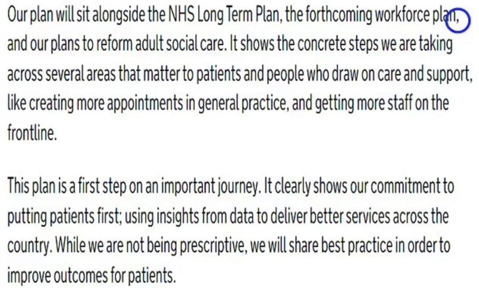 The Oxford comma featured conspicuously in the Health Secretary’s foreword to her Plan for Patients - News Scan