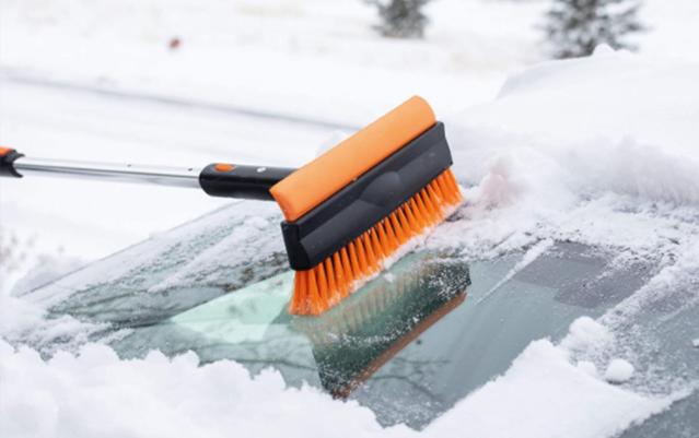 4 In 1 Car Ice and Snow Scraper Snow Shovel Squeegee Snow Brush