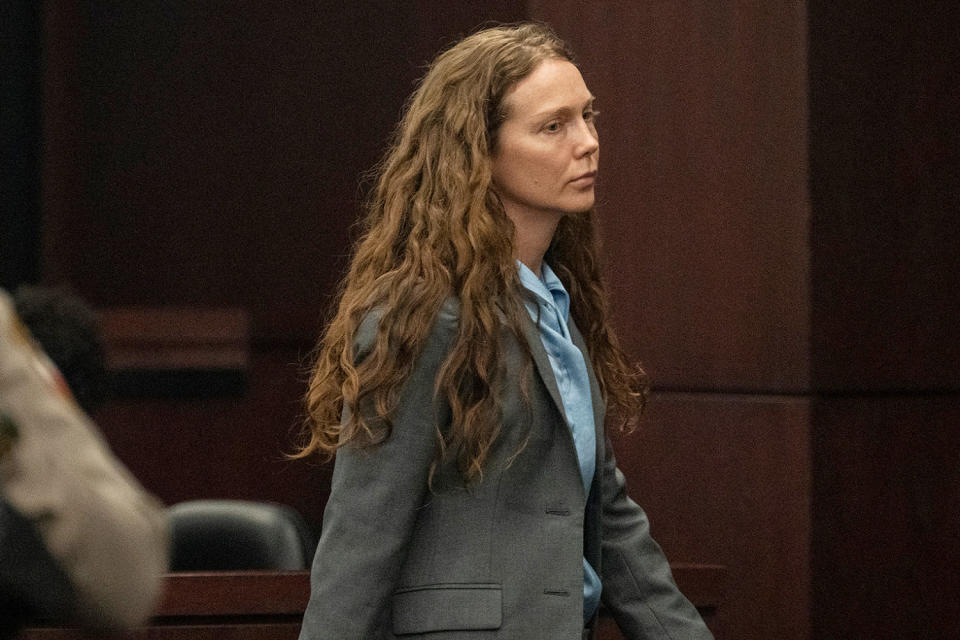 Kaitlin Armstrong leaves the courtroom (Mikala Compton / American-Statesman via AP, Pool file)