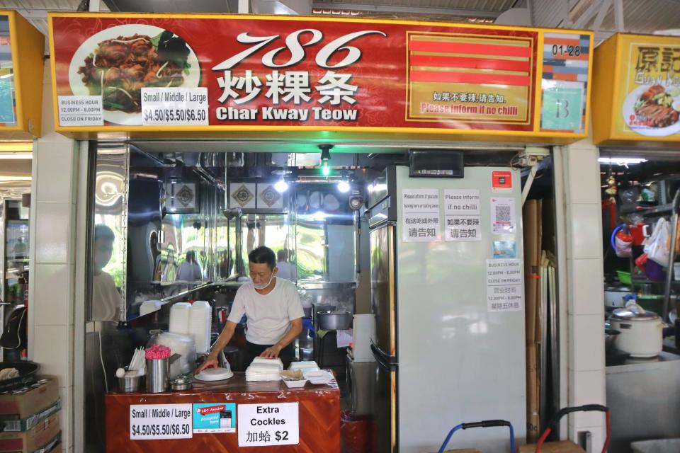best char kway teow - 786 ckt stall