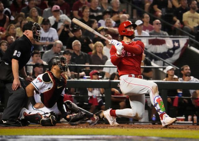 NCLS: Bryce Harper celebrates birthday with home run in Philadelphia  Phillies' Game 1 win over the Arizona Diamondbacks