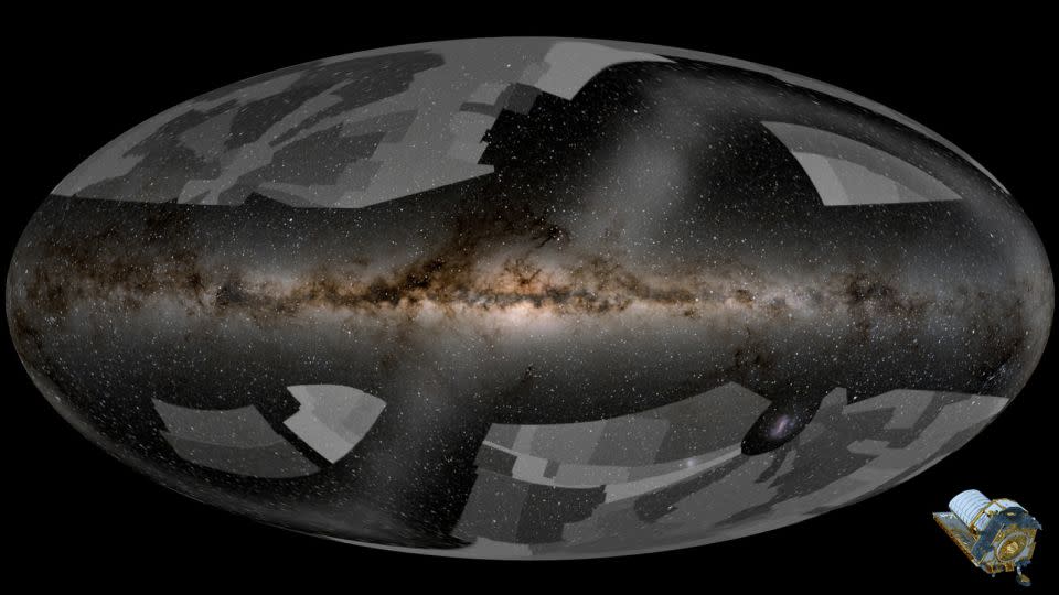 Euclid will scan the night sky to form the largest cosmological survey ever conducted in visible and near-infrared light. - ESA