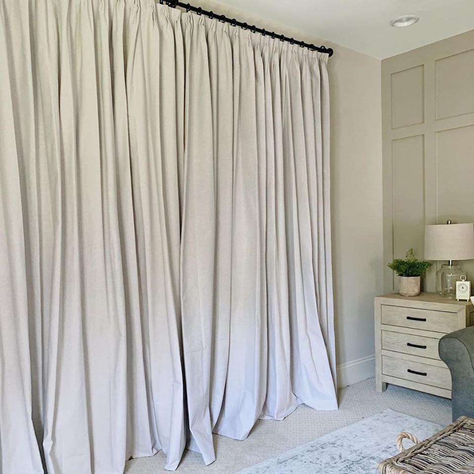 Canvas Drop Cloth Curtains