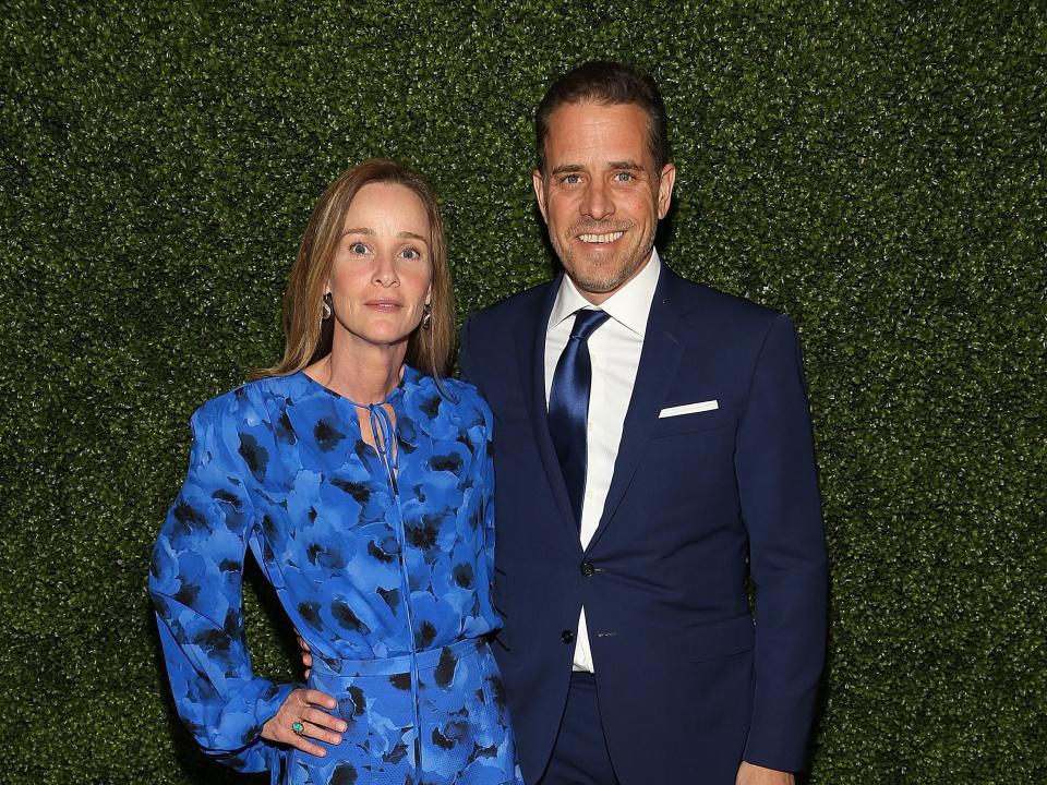 Kathleen Buhle and Hunter Biden