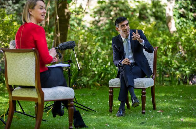 Rishi Sunak Reveals He Was 'Starstruck' By Laura Kuenssberg